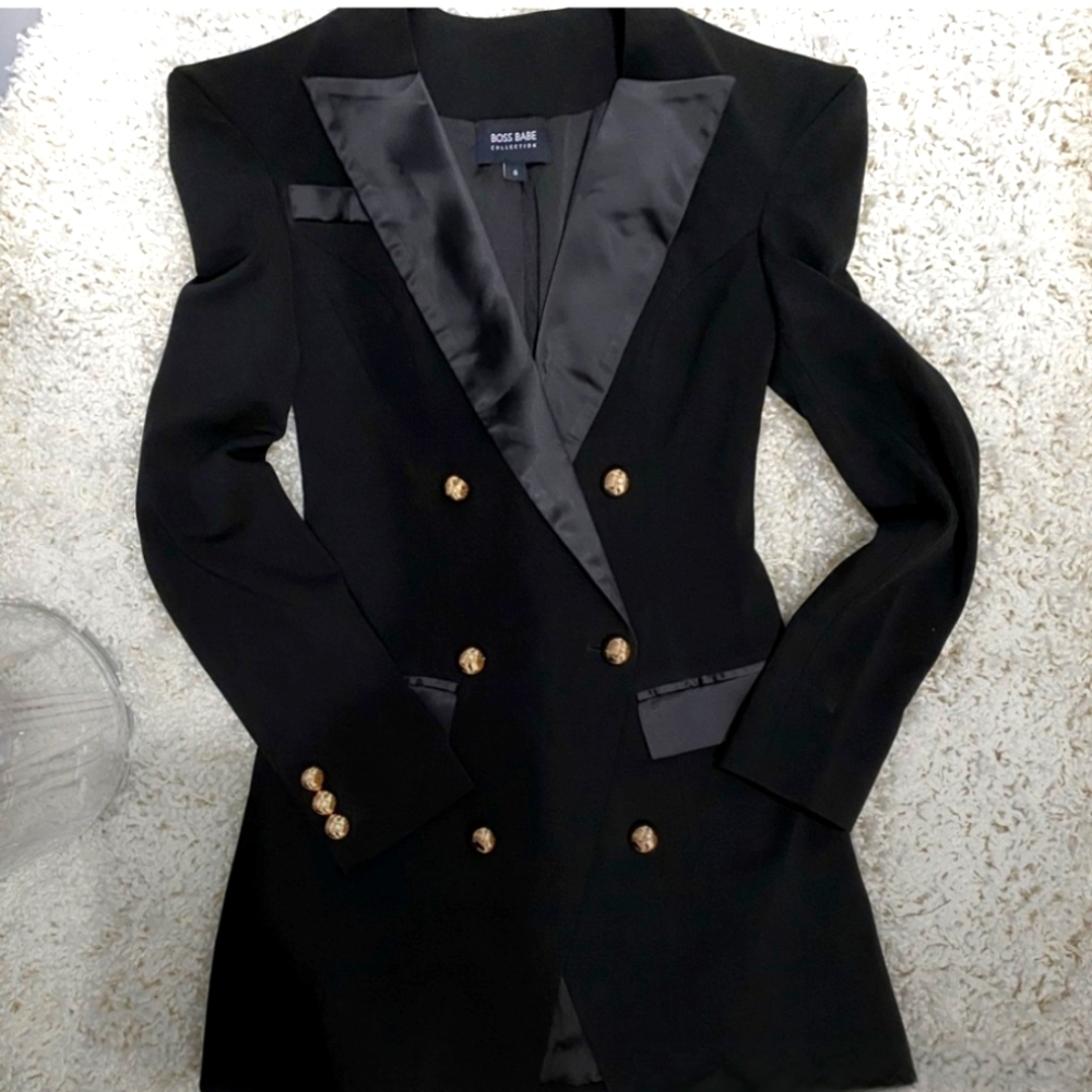 TUXEDO DRESS
